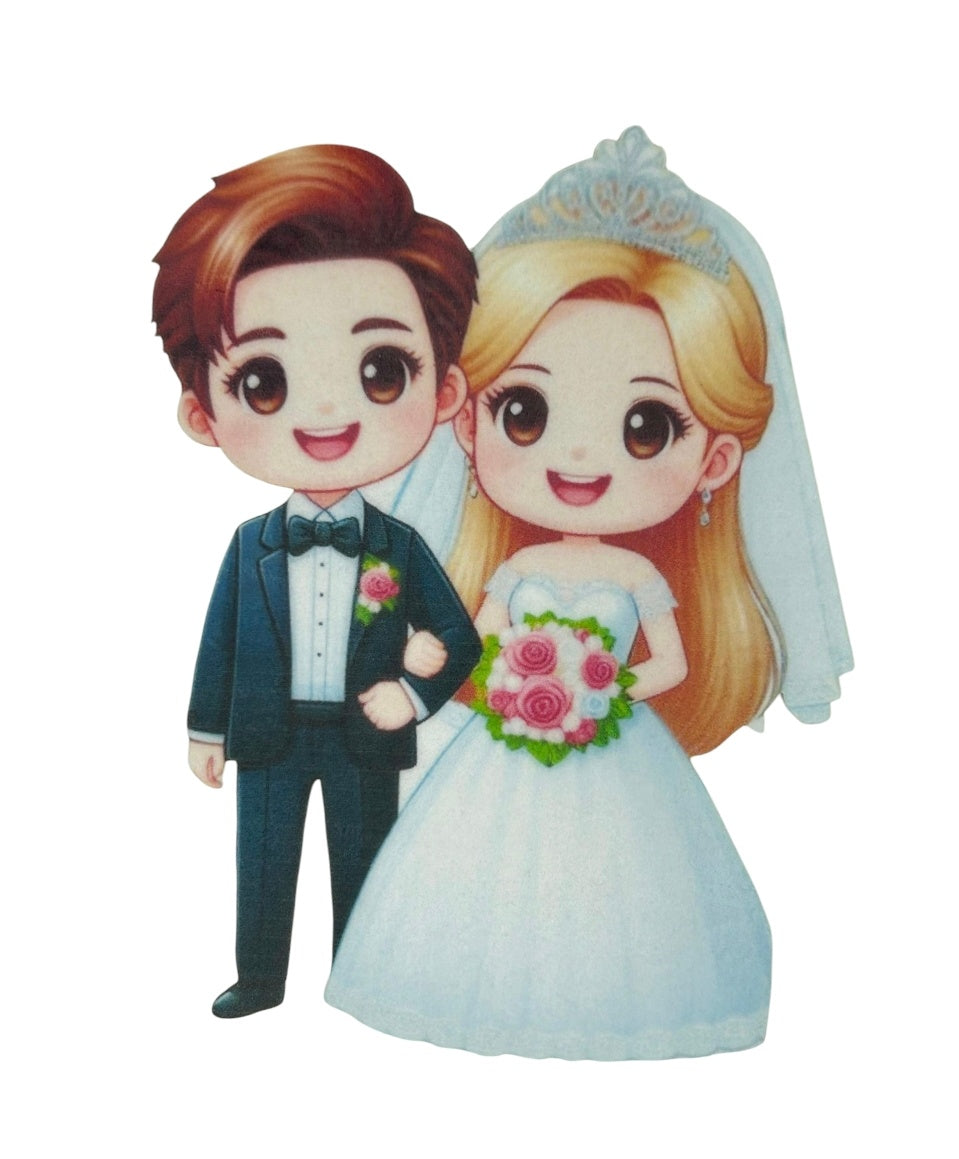 PanKraft Couple Edible Wafers (TT-378)